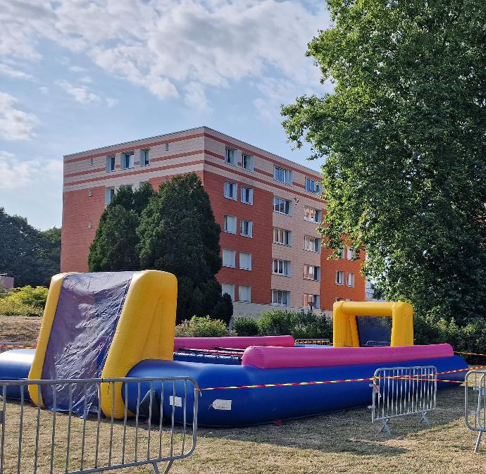 olympiade baby foot gonflable